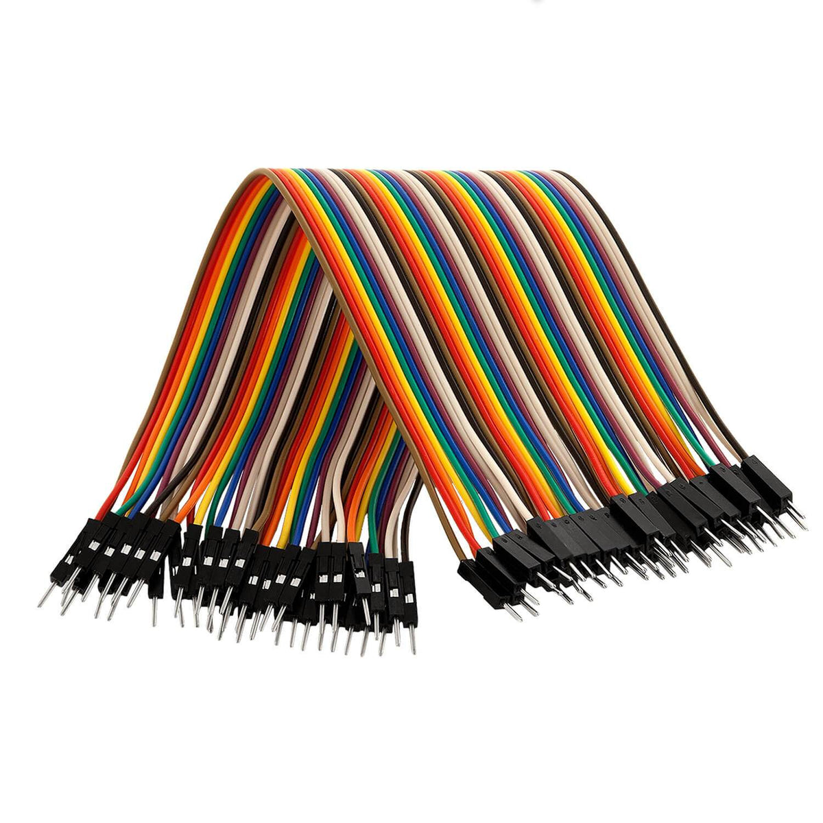 Kopplingskablar hane-hane 40 st – Dupont jumper wire för Arduino / Raspberry Pi
