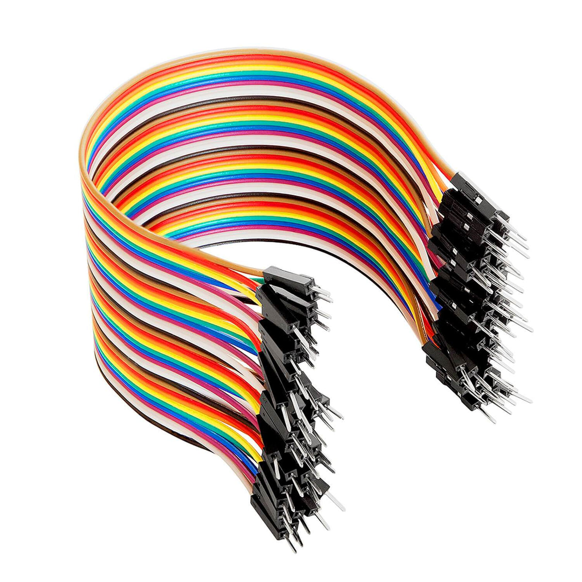 Kopplingskablar hane-hane 40 st – Dupont jumper wire för Arduino / Raspberry Pi