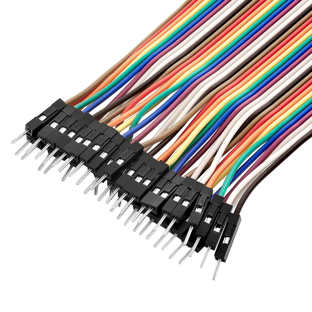 Kopplingskablar hane-hane 40 st – Dupont jumper wire för Arduino / Raspberry Pi