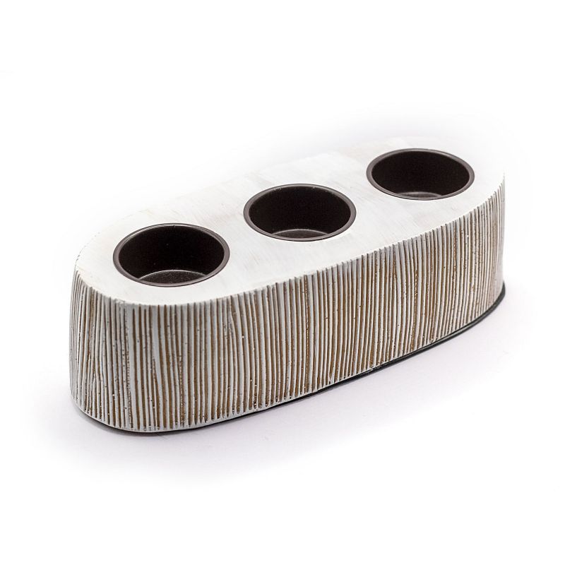 Ljusstake för 3st värmeljus