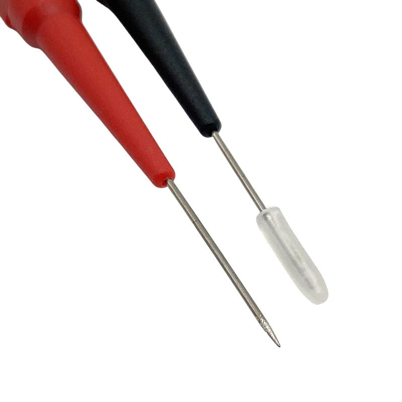 2-pack Spetsiga mätprober 30VDC, 4 mm banankontakt