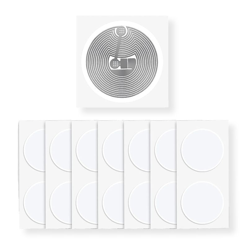 NFC 213 klistermärke läs & skrivbar, vit