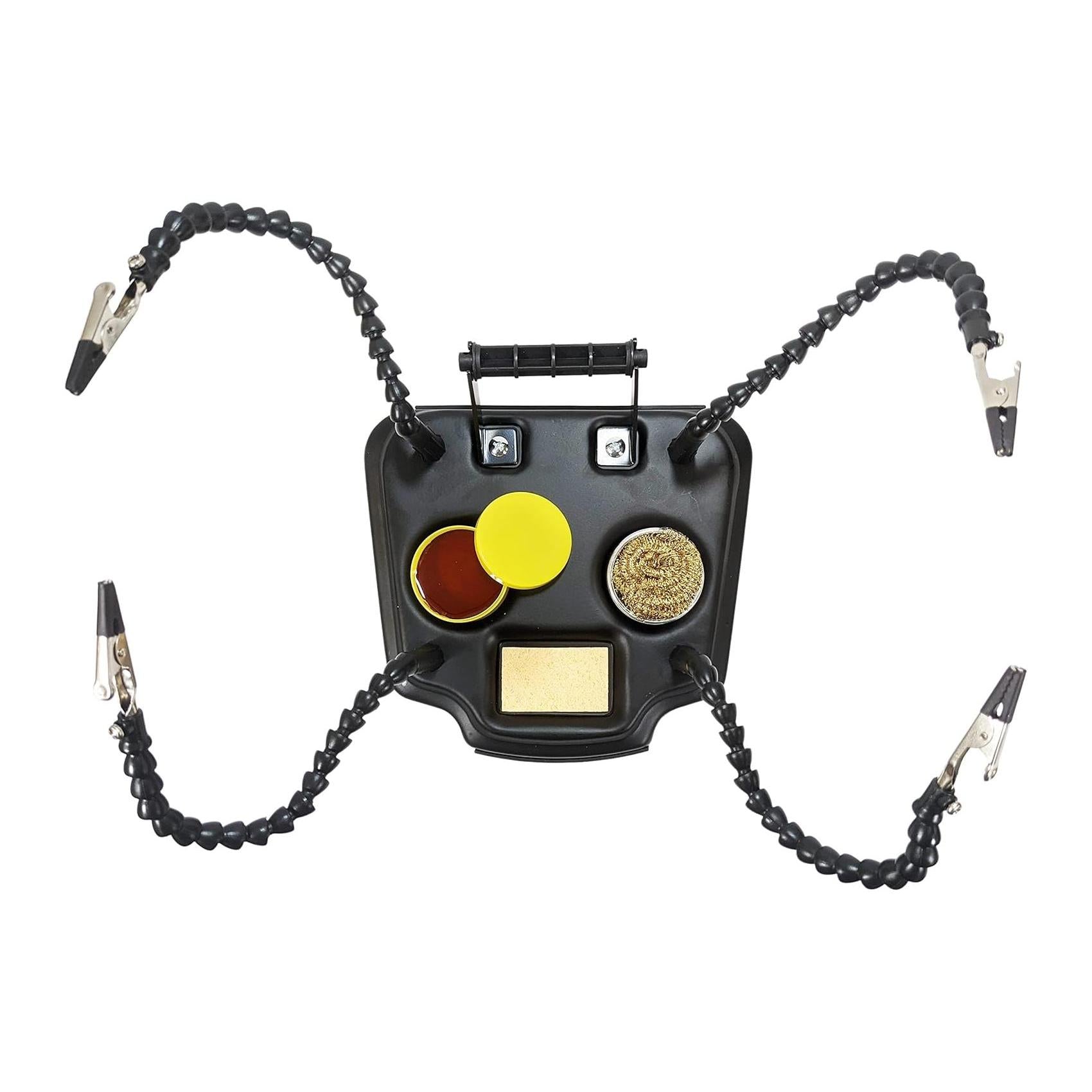 Lödstativ med tillbehör och 4st armar