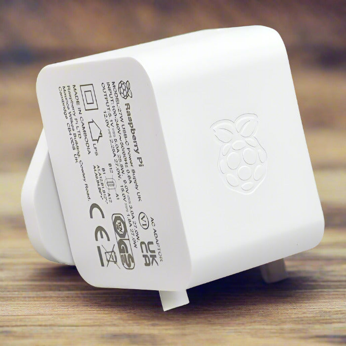 Strömförsörjning 27W USB-C till Raspberry Pi 5