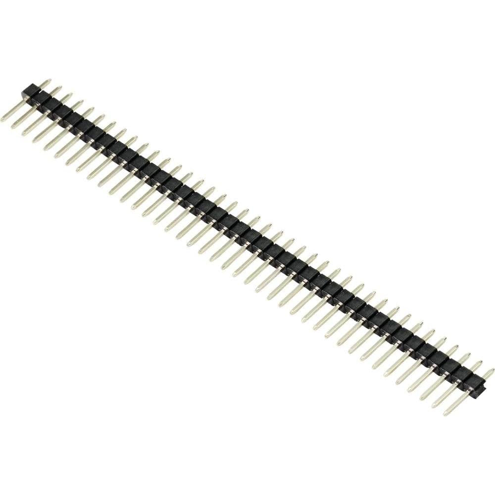 Stiftlist rak hane 1x40 pinnar, 2.54mm