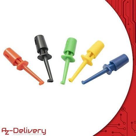 5-pack Testklämmor för elektronik AZ-Delivery