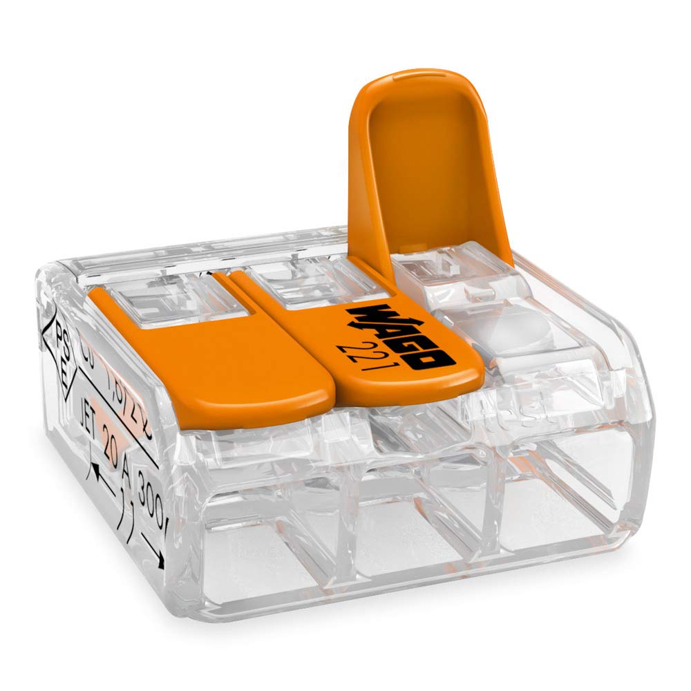 WAGO klämmor, styck