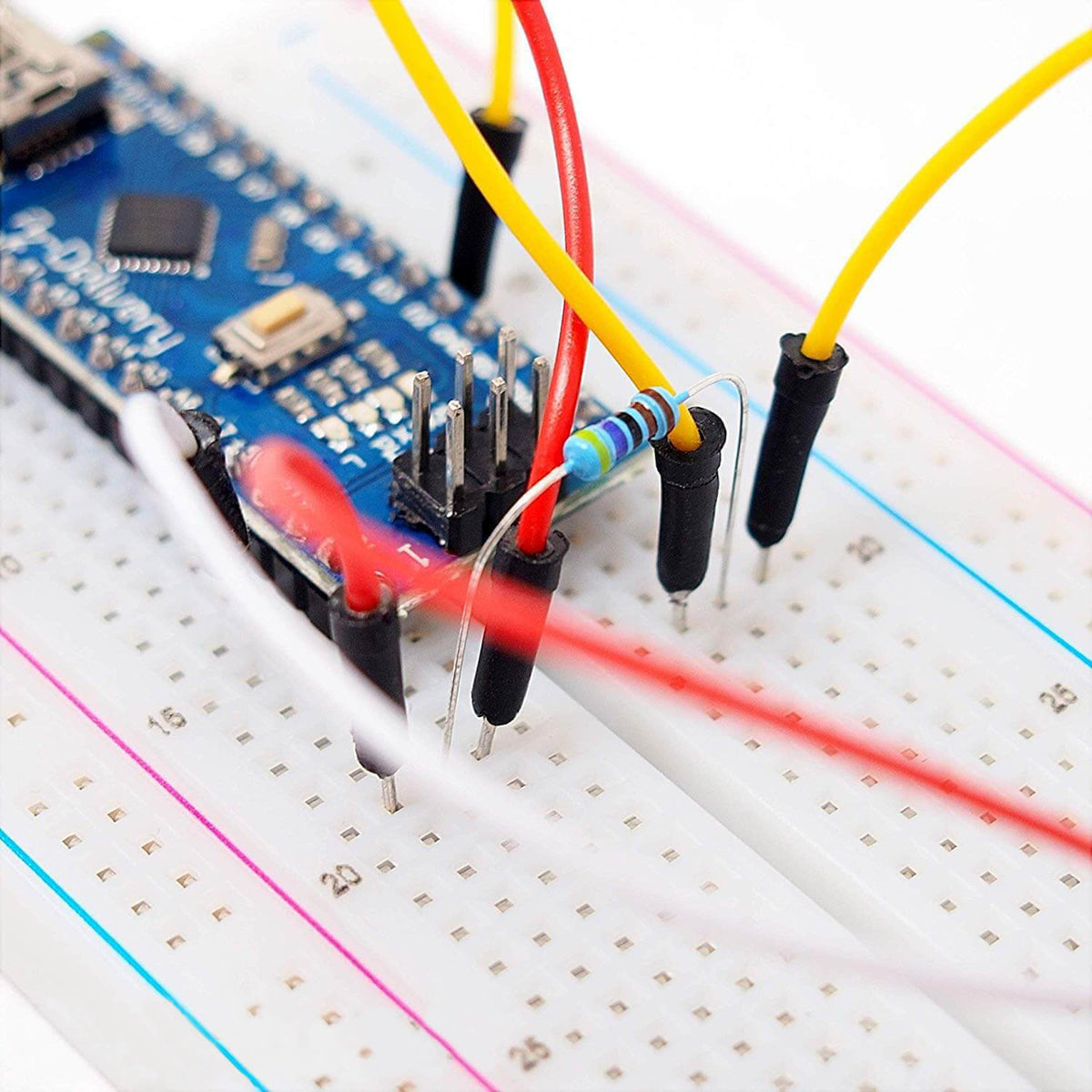 Komplett paket med med resistorer 0-1MΩ 0.25W kit, 525st