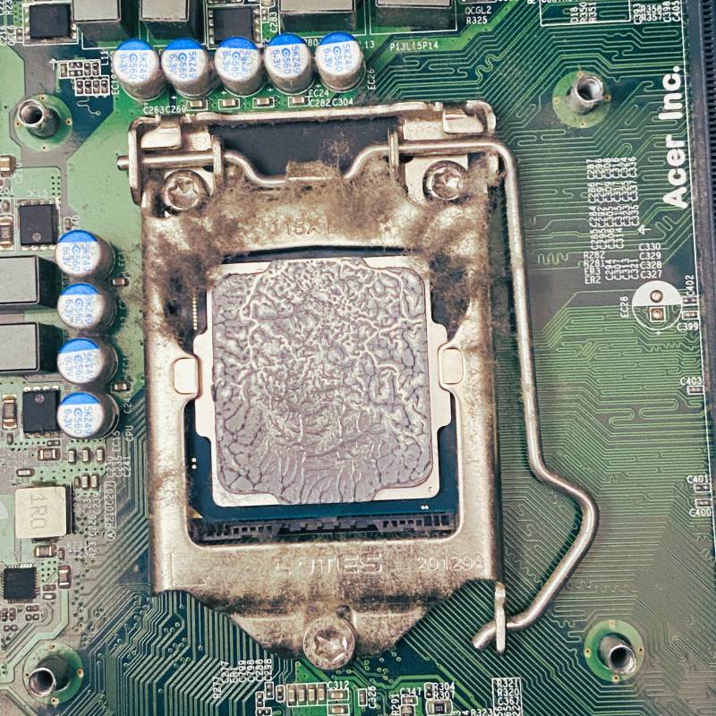 Service av Acer Nitro N50 speldator - Rengöring, reparation & installation