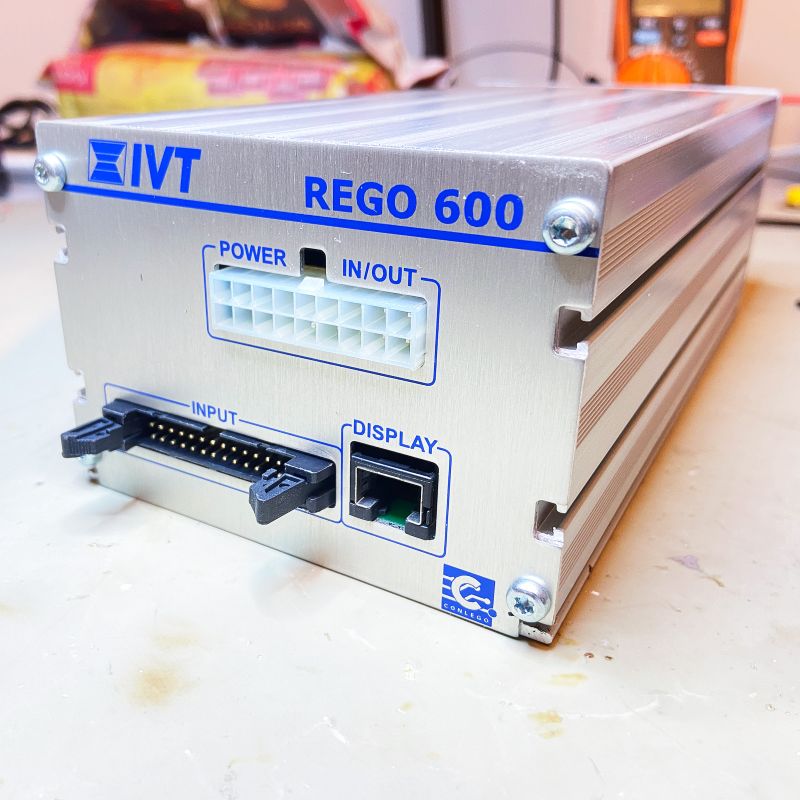 Rego 637 styrbox till värmepump - Reparation (akut)