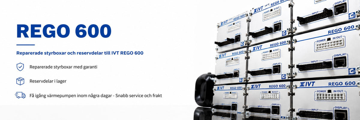 Skicka in reparation av Rego 600 - så går det till