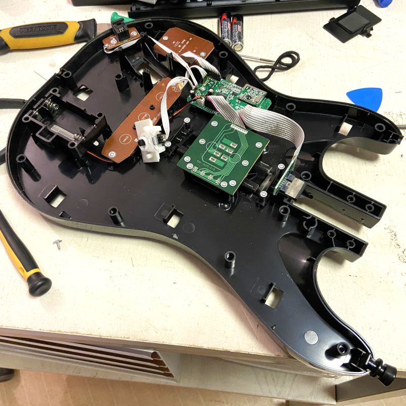 Guitar Hero gitarr PS3 - En till kontroll med dåliga brytare