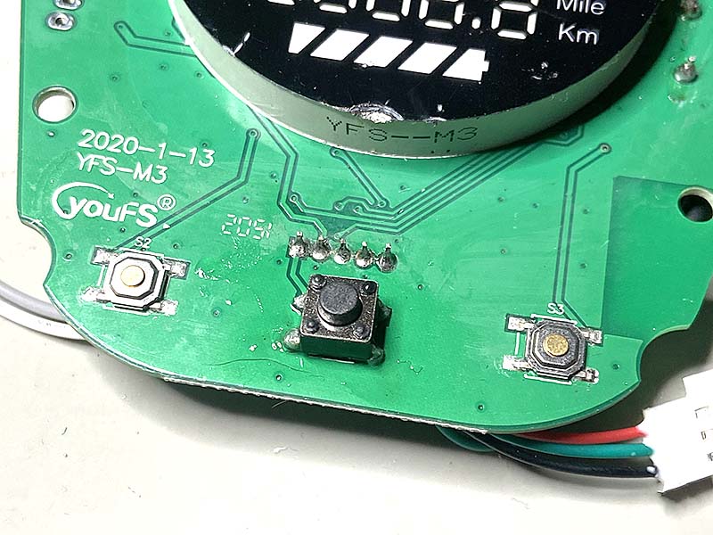 Kretskort till elscooter