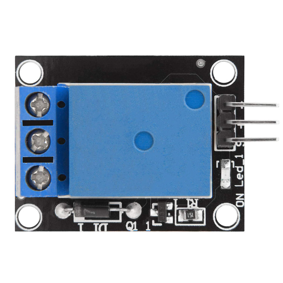 Relämodul 5V för Arduino/RPI (Vmax 30VDC/50VAC), singel