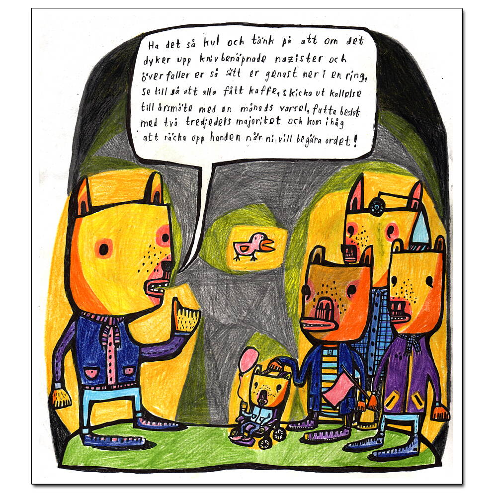 Magnet Sara Granér "Demokratiska metoder"