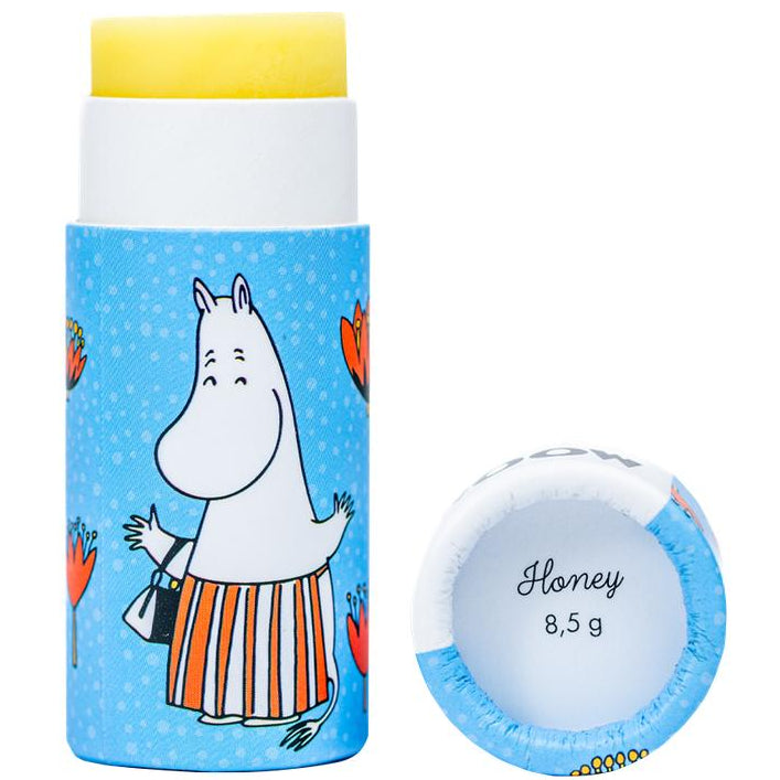 Moomin by G&L - Läppcerat av bivax med honung, 8.5g 57x22mm