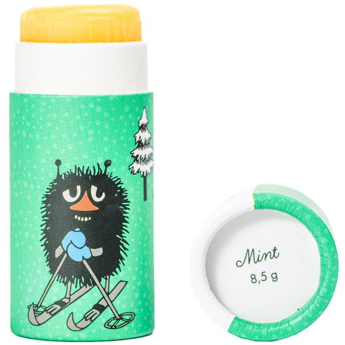 Moomin by G&L - Läppcerat av bivax med mint, 8.5g 57x22mm