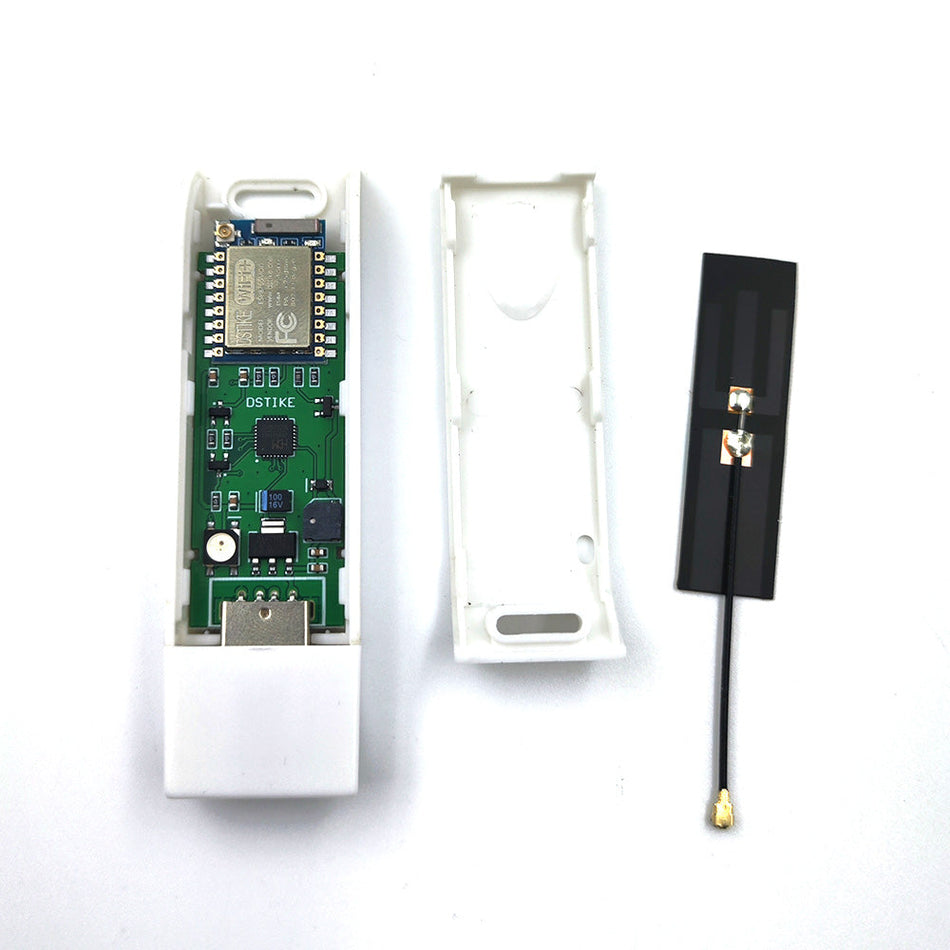 DSTIKE WiFi Deauth Detector V3 - Bärbar ESP8266 Detektor för WiFi Deauthentisering