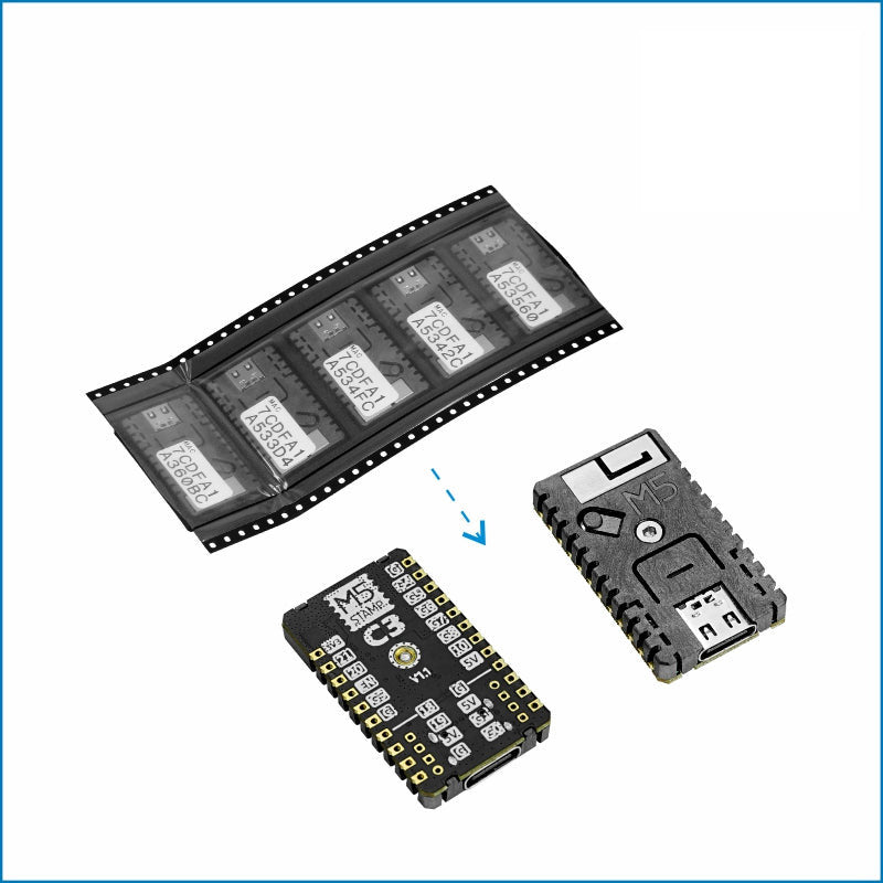 M5Stamp K024-B - C3 (5-pack) - ESP32-C3 RISC-V MCU med Wi-Fi