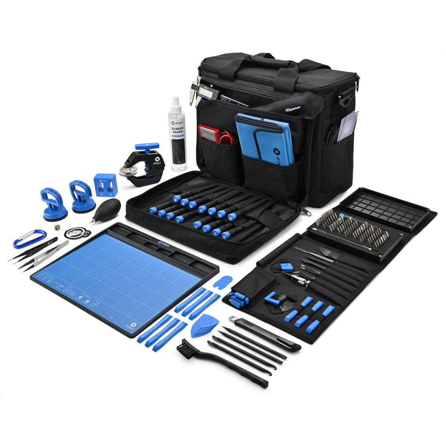 iFixit Repair Business Toolkit - Komplett verktygssats för professionella elektronikreparationer, 64+ bits IF145-278-20
