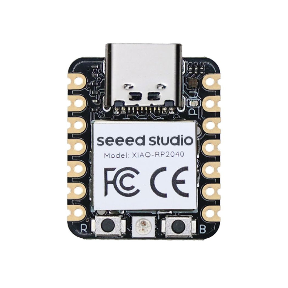 Seeed Studio XIAO RP2040 Utvecklingskort 21x17.5mm USB-C, XIAO RP2040