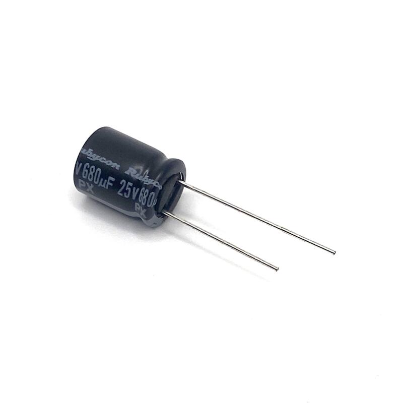 Rubycon PX elektrolytkondensator 680uF 25V - 25PX680MEFC10X12.5