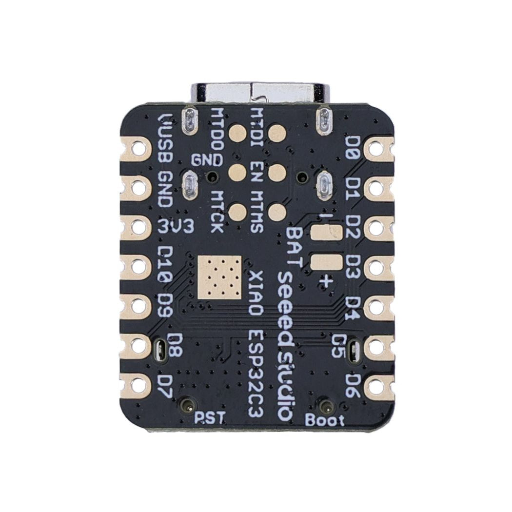 Seeed Studio XIAO ESP32-C3 Utvecklingskort WiFi/BLE 21x17.8mm USB-C, XIAO ESP32-C3
