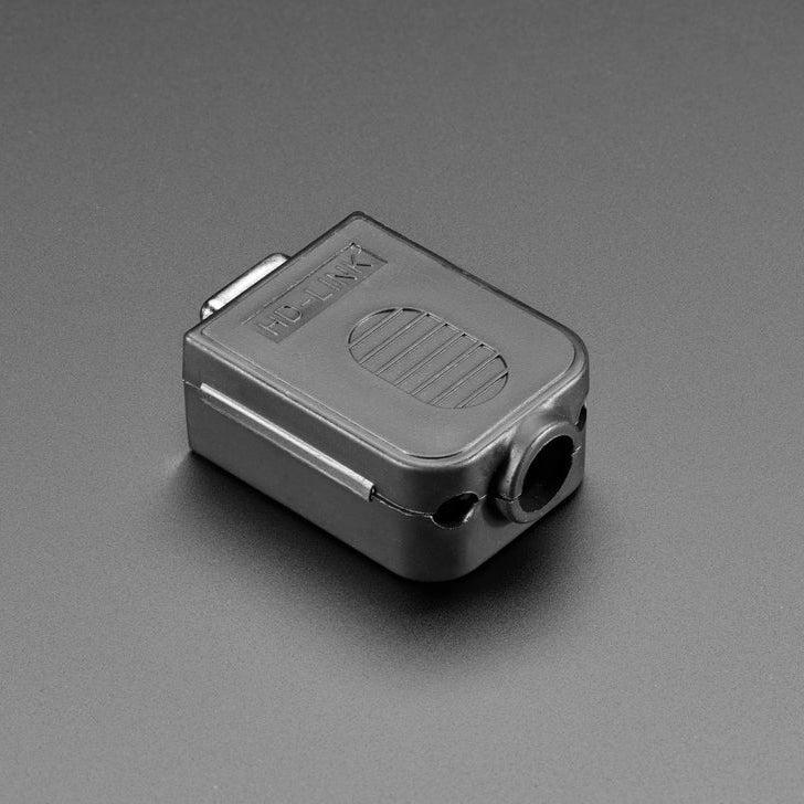 DE-9 (DB9)-adapter hona till 9-poligt skruvterminalblock med kapsling Adafruit 3122