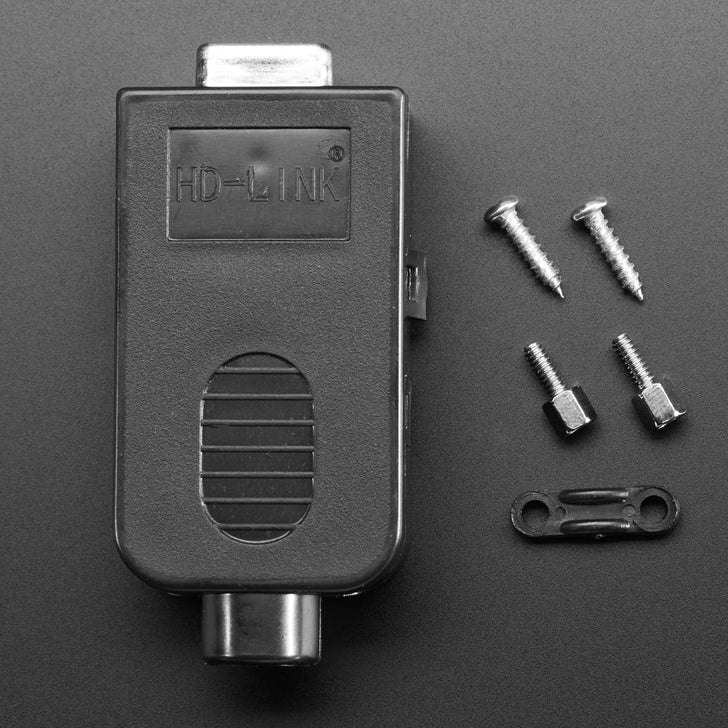 DE-15 (DB15)-adapter hona till 15-poligt skruvterminalblock med kapsling Adafruit 3124