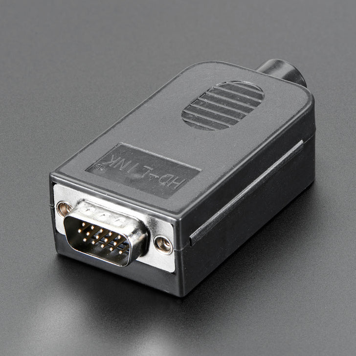 DE-15 (DB15)-adapter hane till 15-poligt skruvterminalblock med kapsling Adafruit 3125