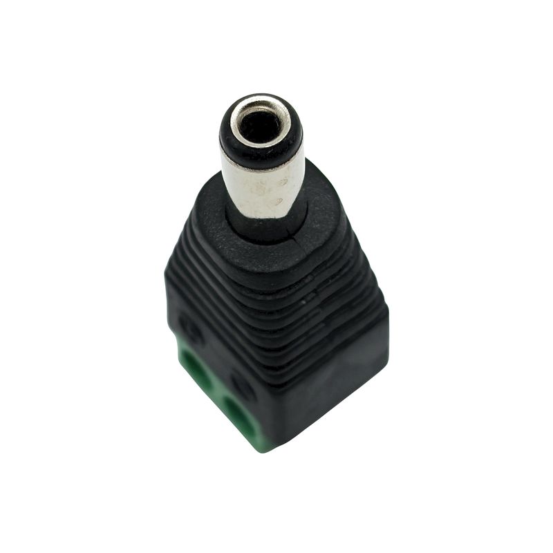 DC-adapter 2,1mm hane till 2-poligt skruvterminalblock Adafruit 369
