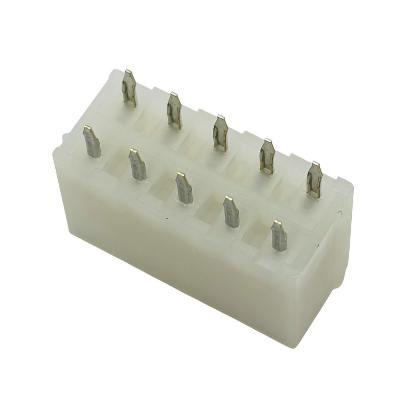 Kapslad stiftlist 10-pol 4,20mm vertikal THT Molex Mini-Fit Jr 0039281103