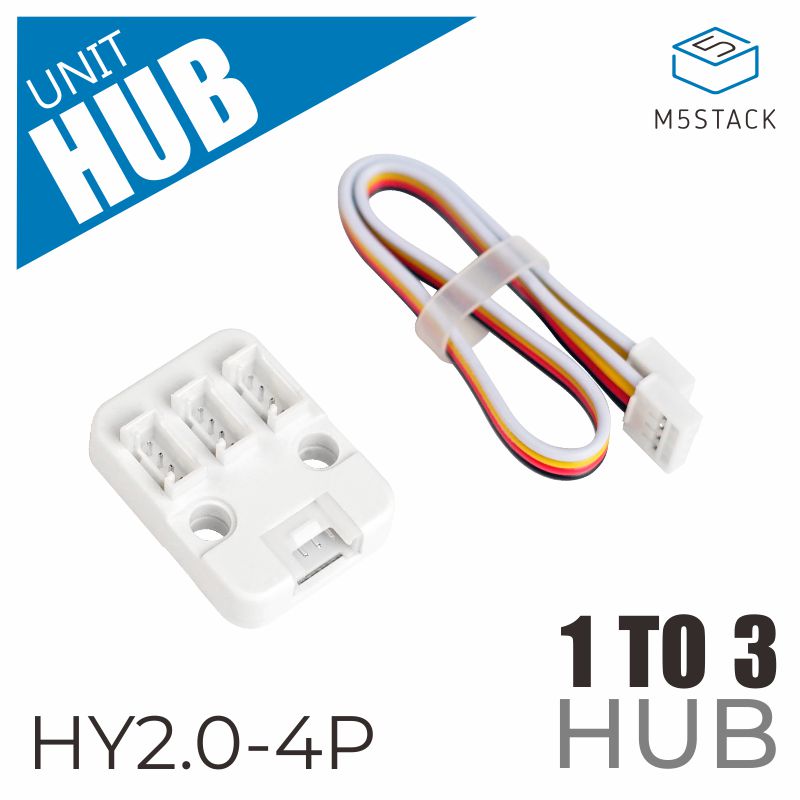 M5Stack U006 - 1 till 3 hub för GROVE-kontakter