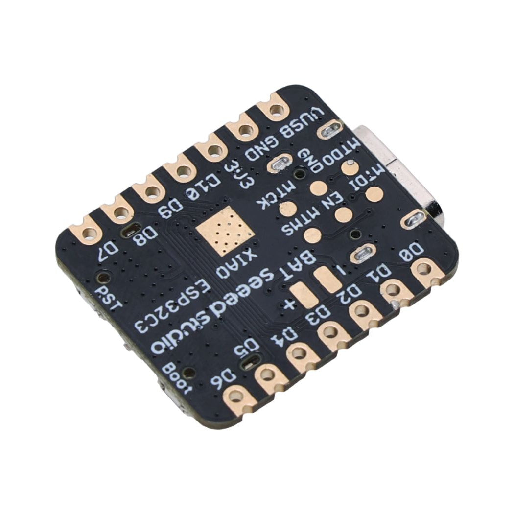 Seeed Studio XIAO ESP32-C3 Utvecklingskort WiFi/BLE 21x17.8mm USB-C, XIAO ESP32-C3