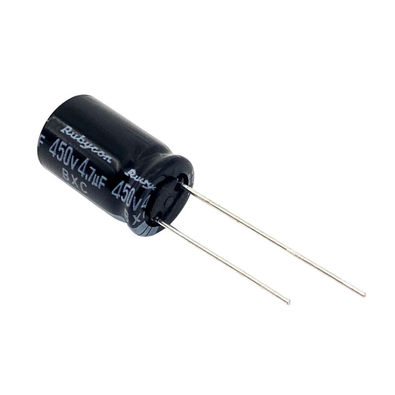 Kondensator 4.7uF 450V 105C 16x10mm, elektrolyt 450BXC4R7MEFC10X16