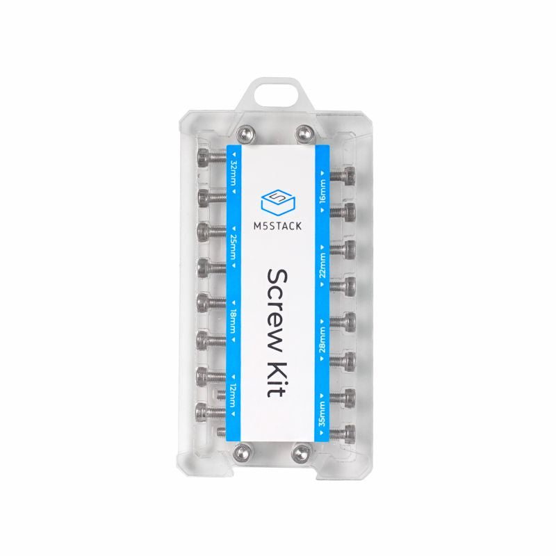 M5Stack A050-B - Skruvkit M3 16st 16-32mm