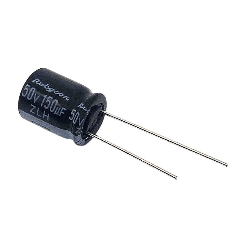 Kondensator 150uF 50V 105C 12.5x10mm, elektrolyt 50ZLH150MEFC10X12.5