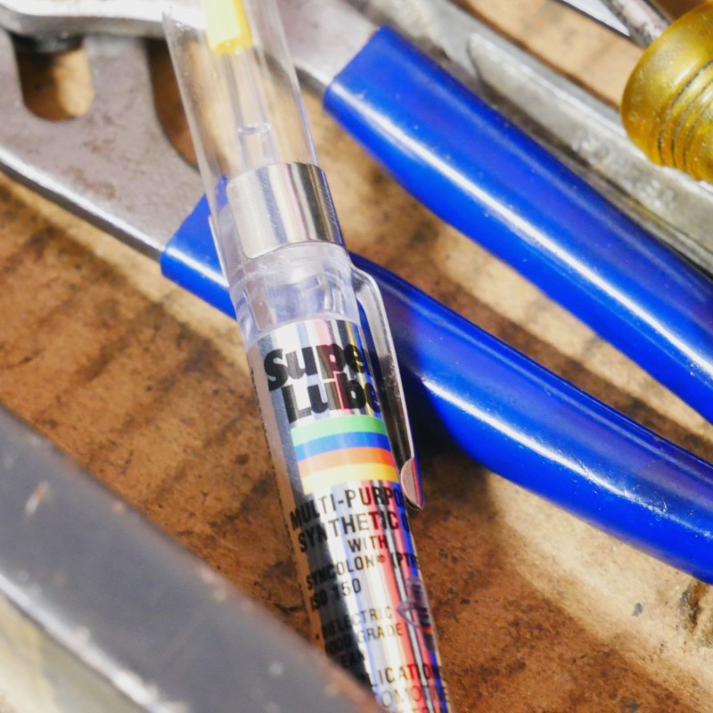 Super Lube 51014 syntetisk olja med PTFE - för symaskiner, 3D-skrivare och finmekanik