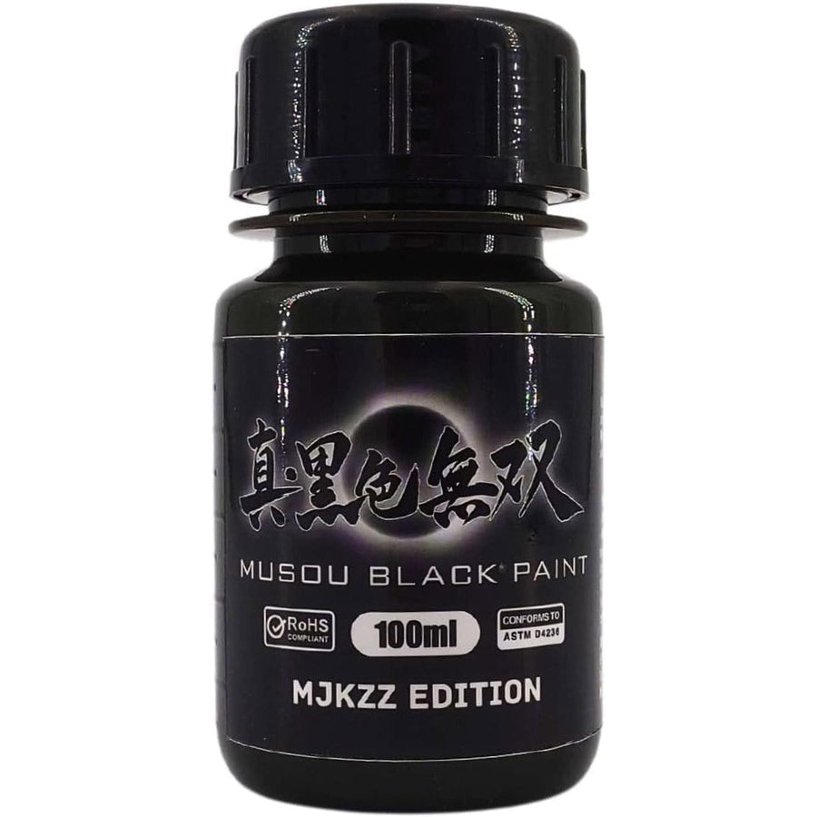 Musou Black Edition akrylfärg, 100ml - Världens svartaste färg