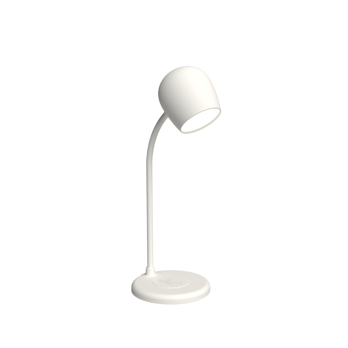 Kreafunk Ellie LED-lampa/Högtalare/Qi, vit