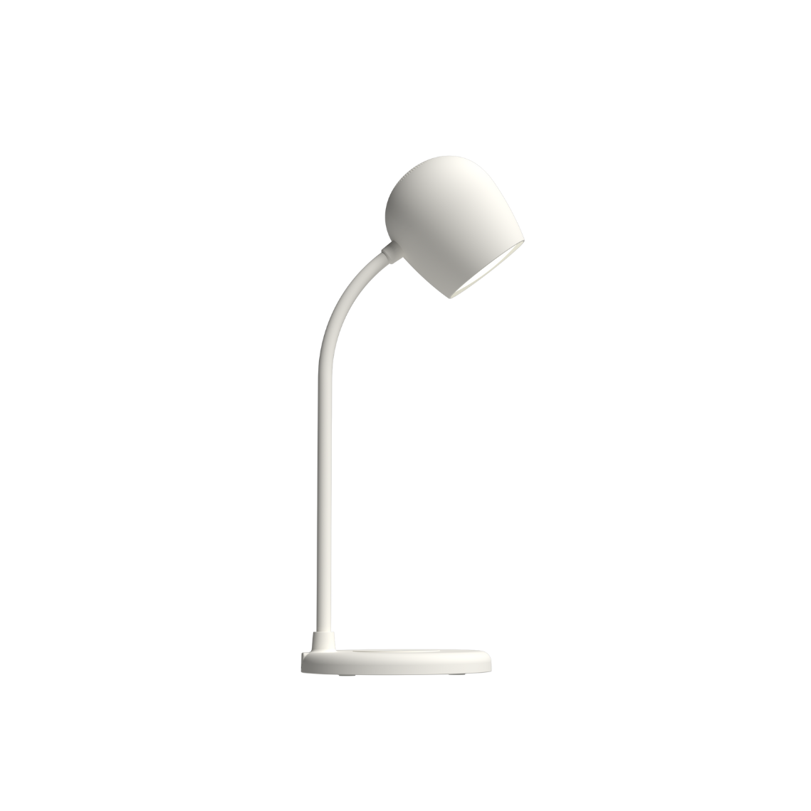 Kreafunk Ellie LED-lampa/Högtalare/Qi, vit