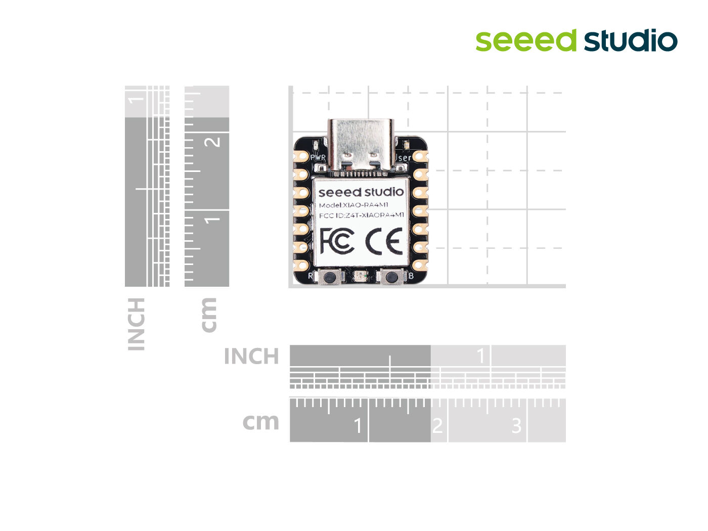 Seeed XIAO RA4M1 utvecklingskort ARM Cortex-M4 32-bit