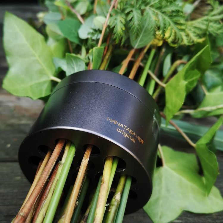 Hanataba Pitch Black – Buketthållare, 2-pack