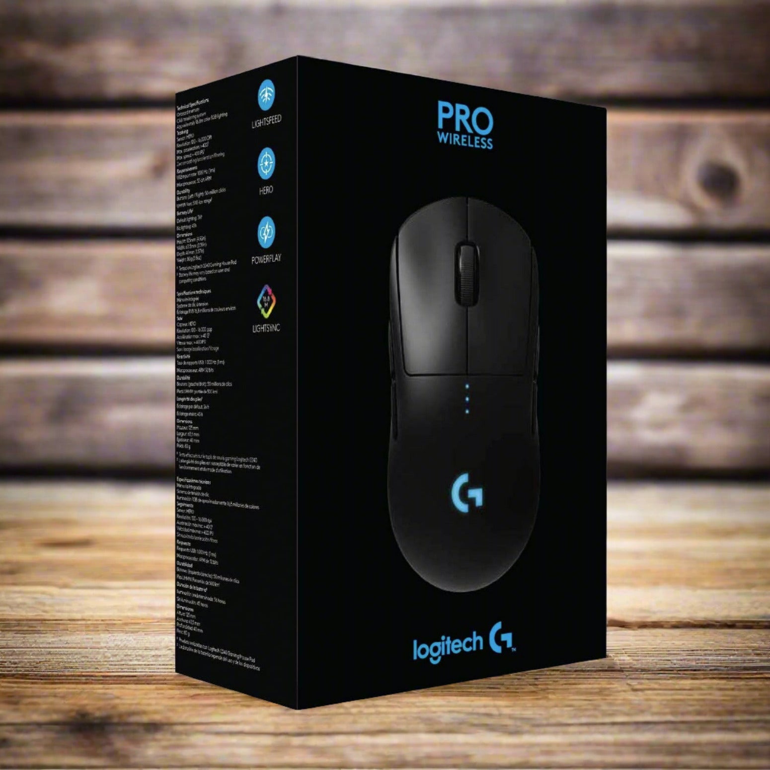 Logitech G Pro Wireless Gaming Mouse, ÖPPNAD B-VARA