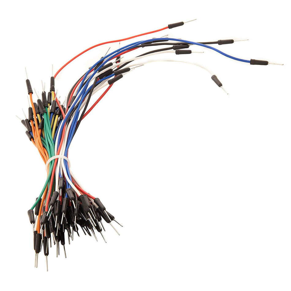 Jumper kablar 65st till breadboards, blandade längder