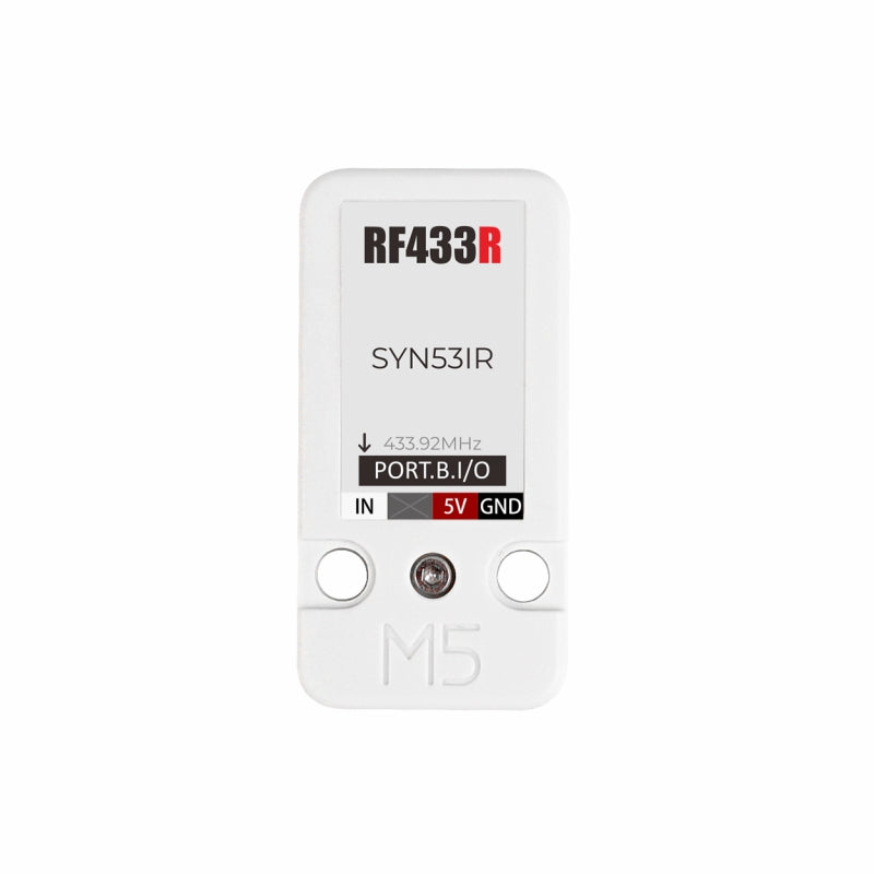 M5Stack U113 - RF 433MHz Mottagare (SYN513R), GROVE-kontakt RF433R
