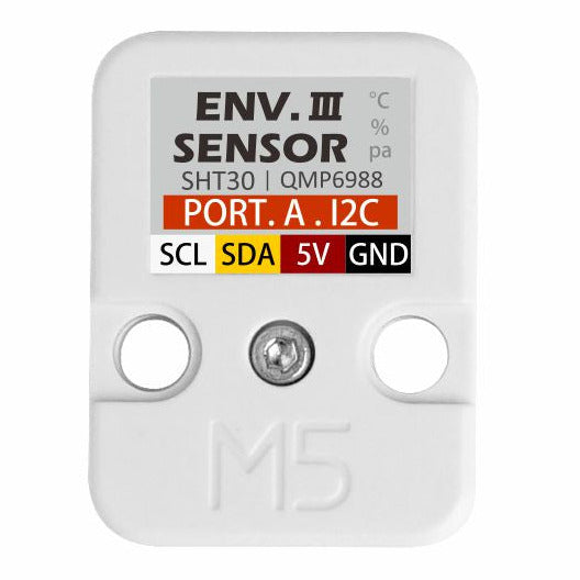 M5Stack ENV III sensor temperatur/luftfuktighet/lufttryck U001-C I2C för GROVE-kontakter