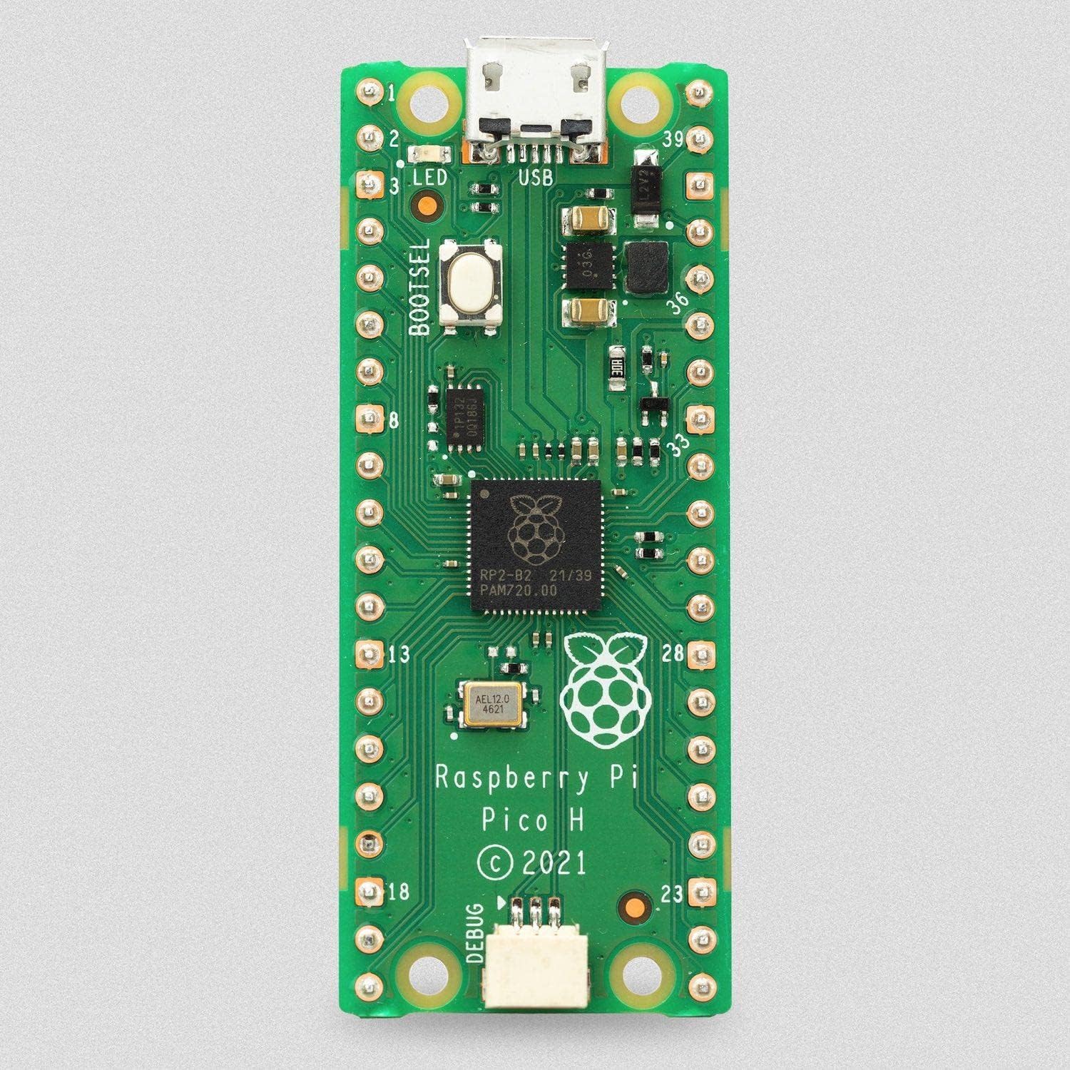 Raspberry Pi Pico H (Header pins)