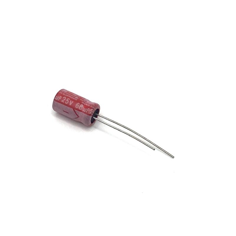 Kondensator 68uF 25V 105C 11x6.3mm, elektrolyt 860020473007