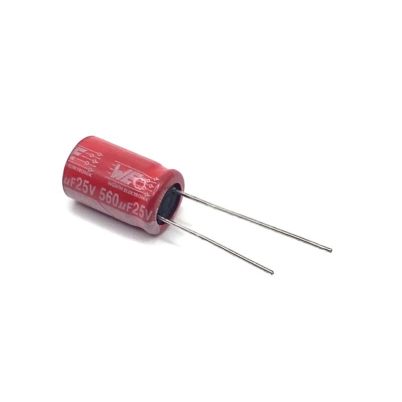 Würth Elektronik elektrolytkondensator 560uF 25V - 860020475015
